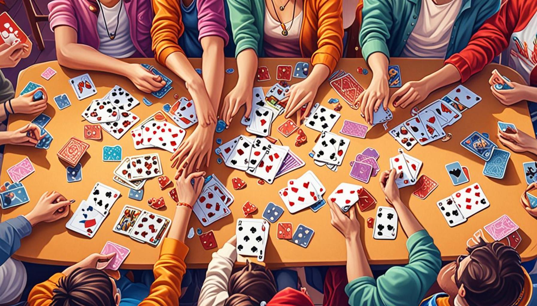 The Effect of Card Games on the Creation of Communities and Social Connections
